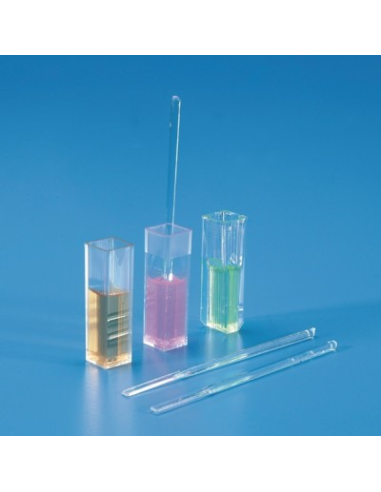K CUVETE P/ESPECT.10MM 4,5ML K1961 UV (100) 4...
