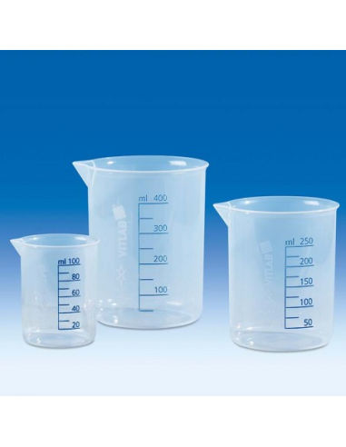 K COPO GRADUADO C/BICO   50ML PP GRAD.AZUL VIT...