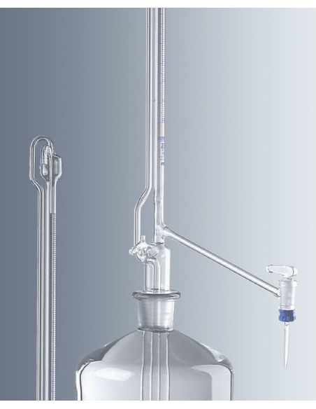 BURETA AUT.BR. 25ml/10 COMPLETA ASSIST 48400025 (inclui frasco e pera borracha)