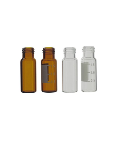 VIAL VIDRO C/ROLHA   2ML 12X32MM BRANCO...