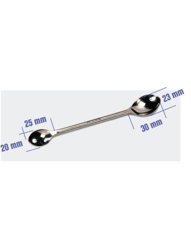 ESP.DUPLA C/COLHER-COLHER 150MM INOX SELECTA...