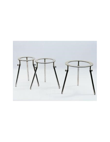 TRIPE BICO BUNSEN S7022810 REG. ALTURA DIAM.100MM ARO PLANO AÇO ZINCADO