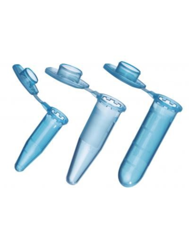 TUBO EPPENDORF 0,5ML (1000) CLEAR, FUNDO CÓNICO