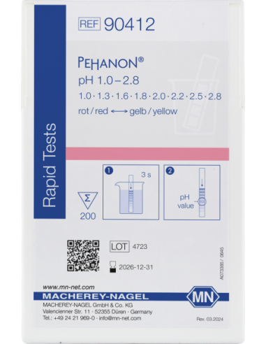 PAPEL IND.PH  1,0- 2,8 VARET. (200) M&N 90412