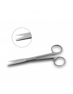 TESOURA B.FINO/ROMBO 18CM 2