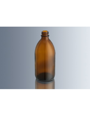 FRASCO C/ROLHA ROSCAR B/EST. AMBAR 1000ML GL28...