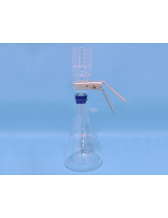 CONJUNTO FILTRACAO 300ML COMPLETO GLASSCO (KITASATO...