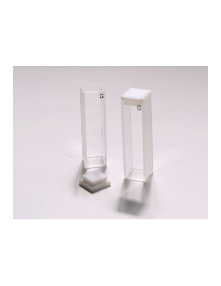CUVETE P/ESPECT.10MM VIDRO OPTICO HJK004